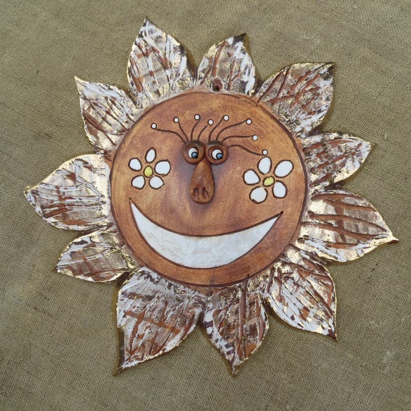 keramické slunce velké 2 (průměr 45 cm)