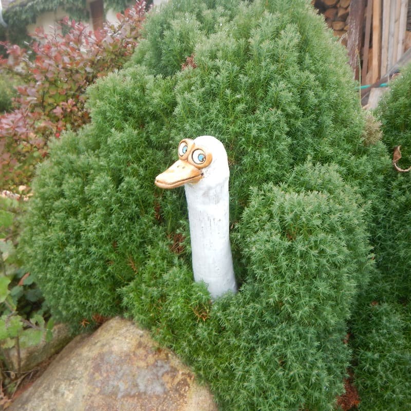 keramický husí krk