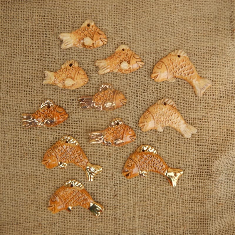 keramická rybka - kapřík 1